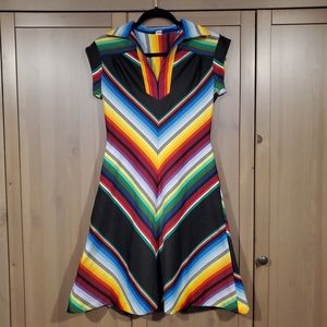 Vintage Rainbow Dress